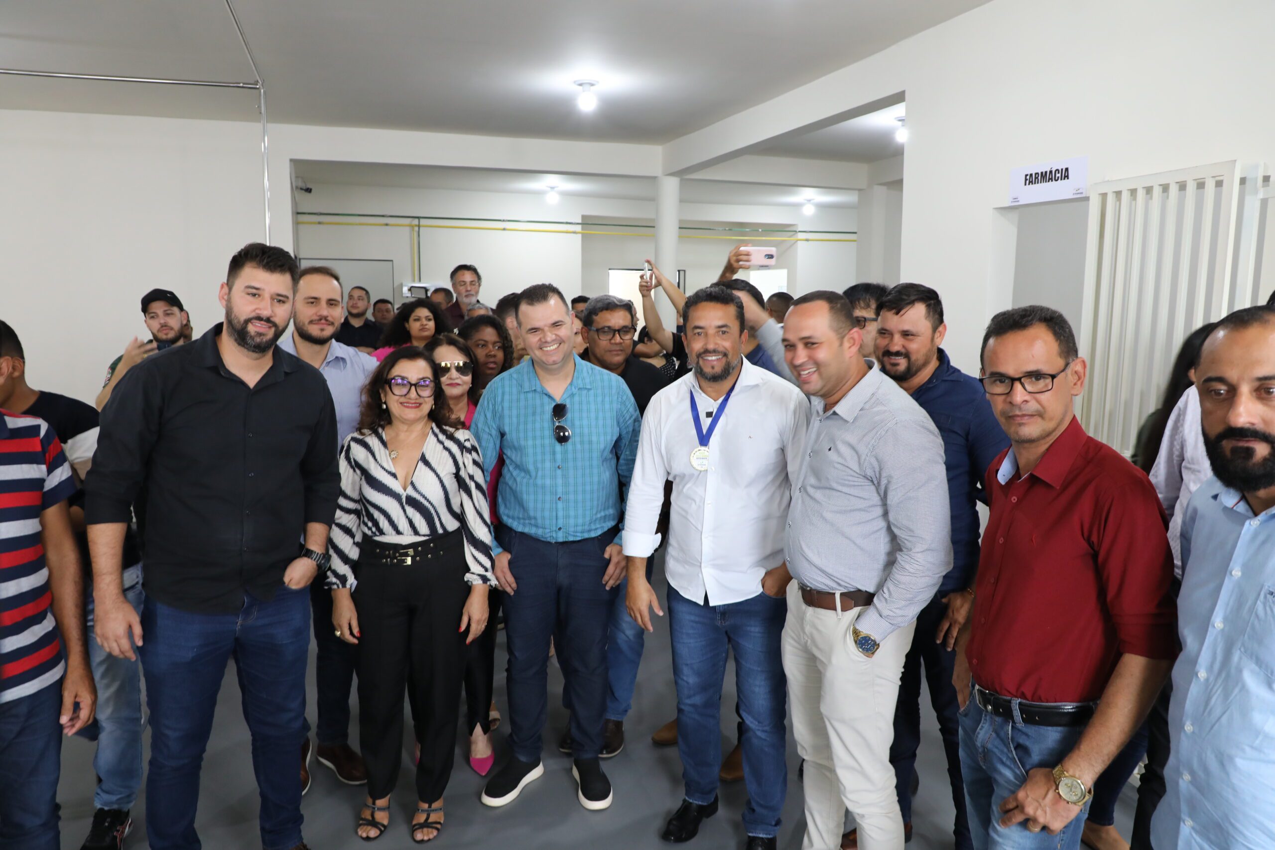 Deputado Nim Barroso prestigia inauguração do pronto-socorro, em Ji-Paraná