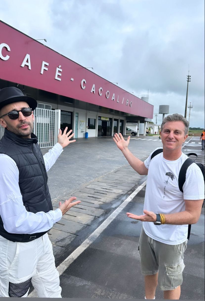 Luciano Huck está em Rondônia