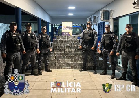 PRF de Rondônia é preso com mais de 500 kg de cocaína em MT