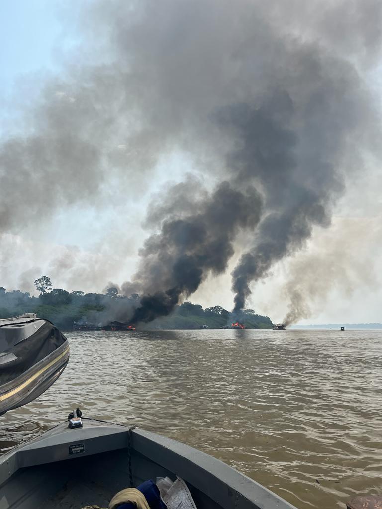 PF deflagra operação contra garimpo ilegal em Rondônia
