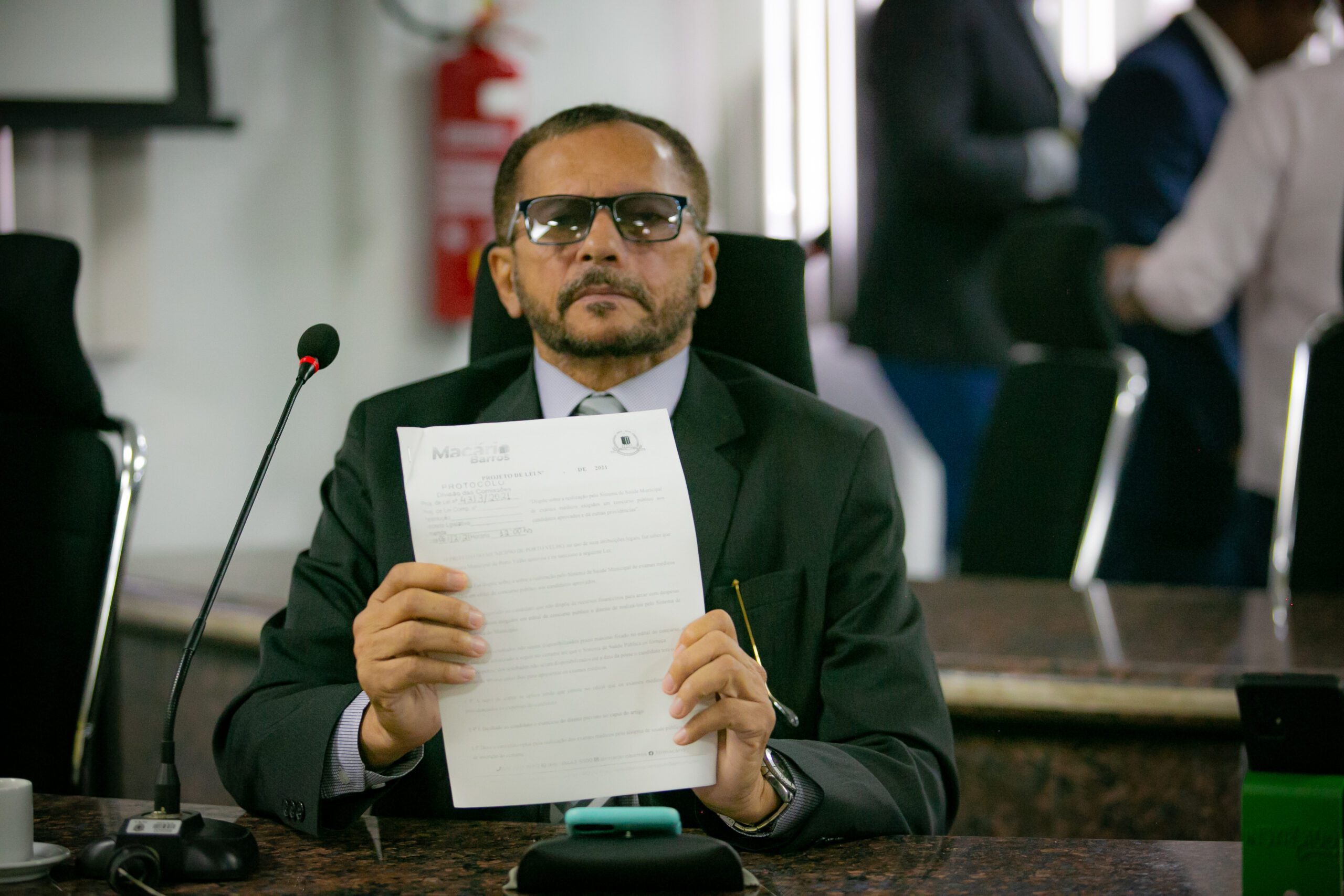 Vereador Dr Macário Barros solicita extensão do transporte público no Bairro Novo