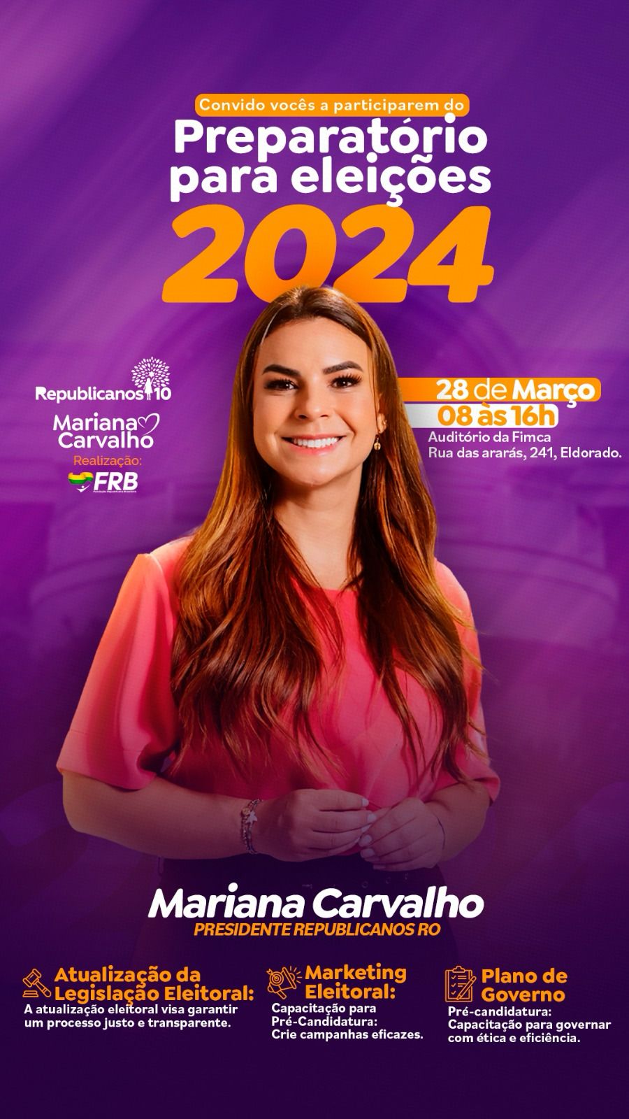 Preparatório das Eleições 2024 - Capacitar e Qualificar é o objetivo