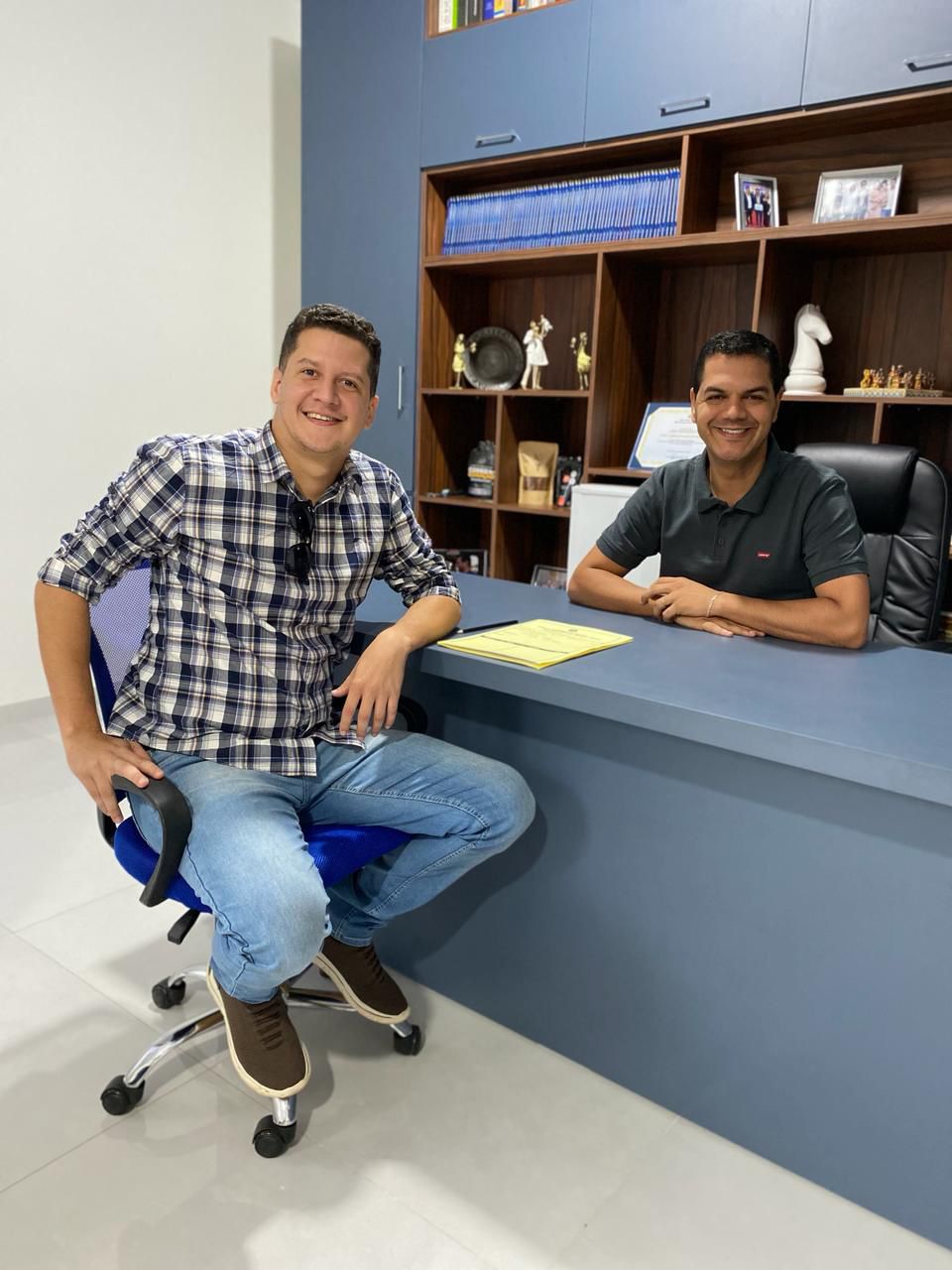 Deputado Cássio Gois destina recurso para implantação de iluminação em LED em Pimenta Bueno atendendo pedido do vereador Marcelo Stocco