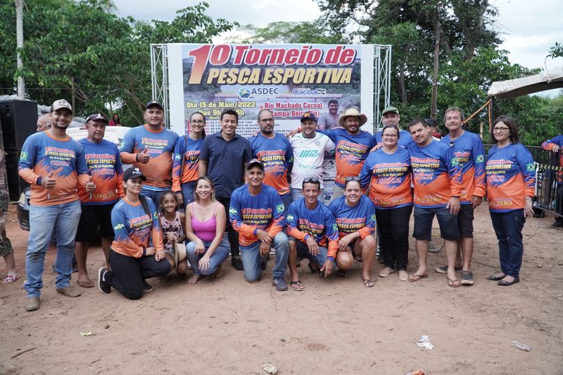 Asdec realiza 3° Torneio de Pesca Esportiva em Cacoal