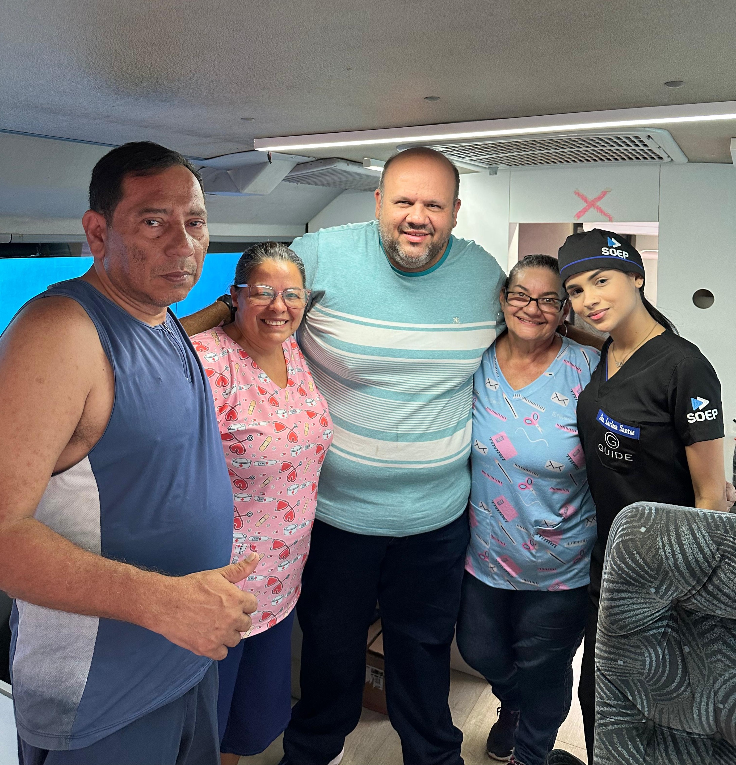 Alan Queiroz leva projeto “Todos têm direito a sorrir” aos moradores do bairro Agenor M. de Carvalho, em Porto Velho