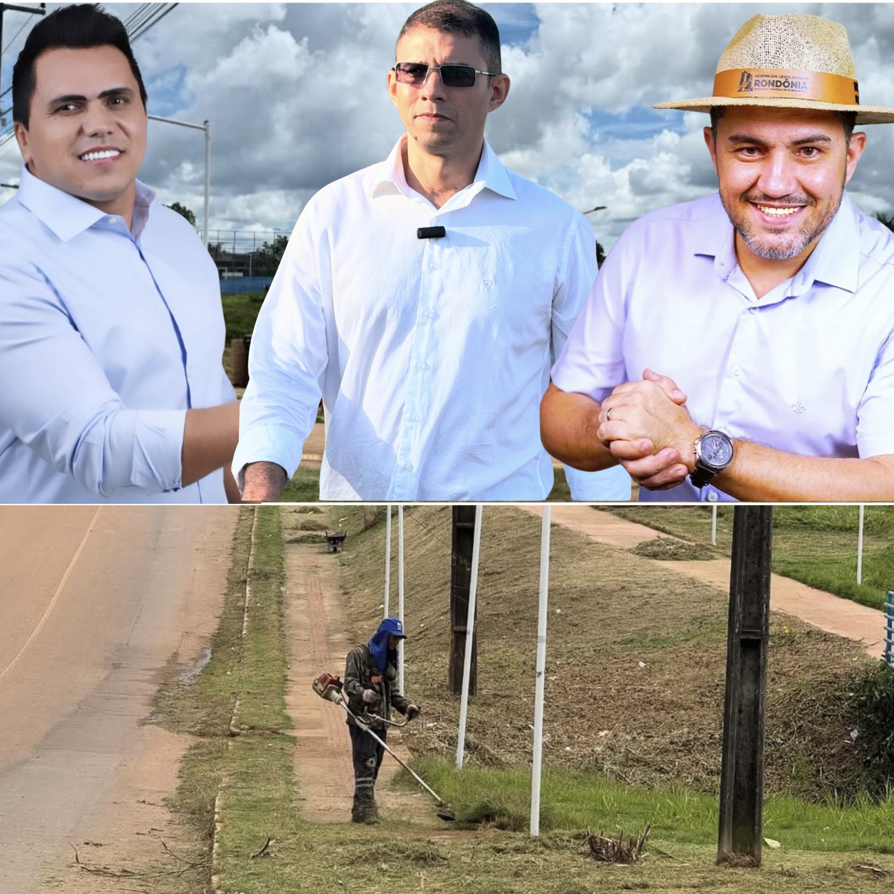 Disputa entre vereadores gera polêmica nas redes sociais sobre limpeza do Ecoparque Pirarucu, três pais para a criança