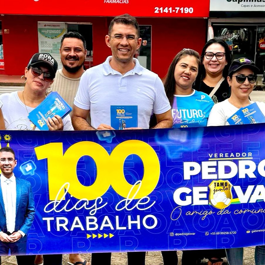Vereador Pedro Geovar presta contas dos primeiros 100 dias de mandato