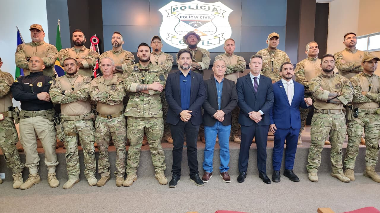 Deputado Delegado Camargo reforça compromisso com a segurança pública e destina R$ 200 mil para o I Curso de Operações Policiais da Polícia Civil de Rondônia