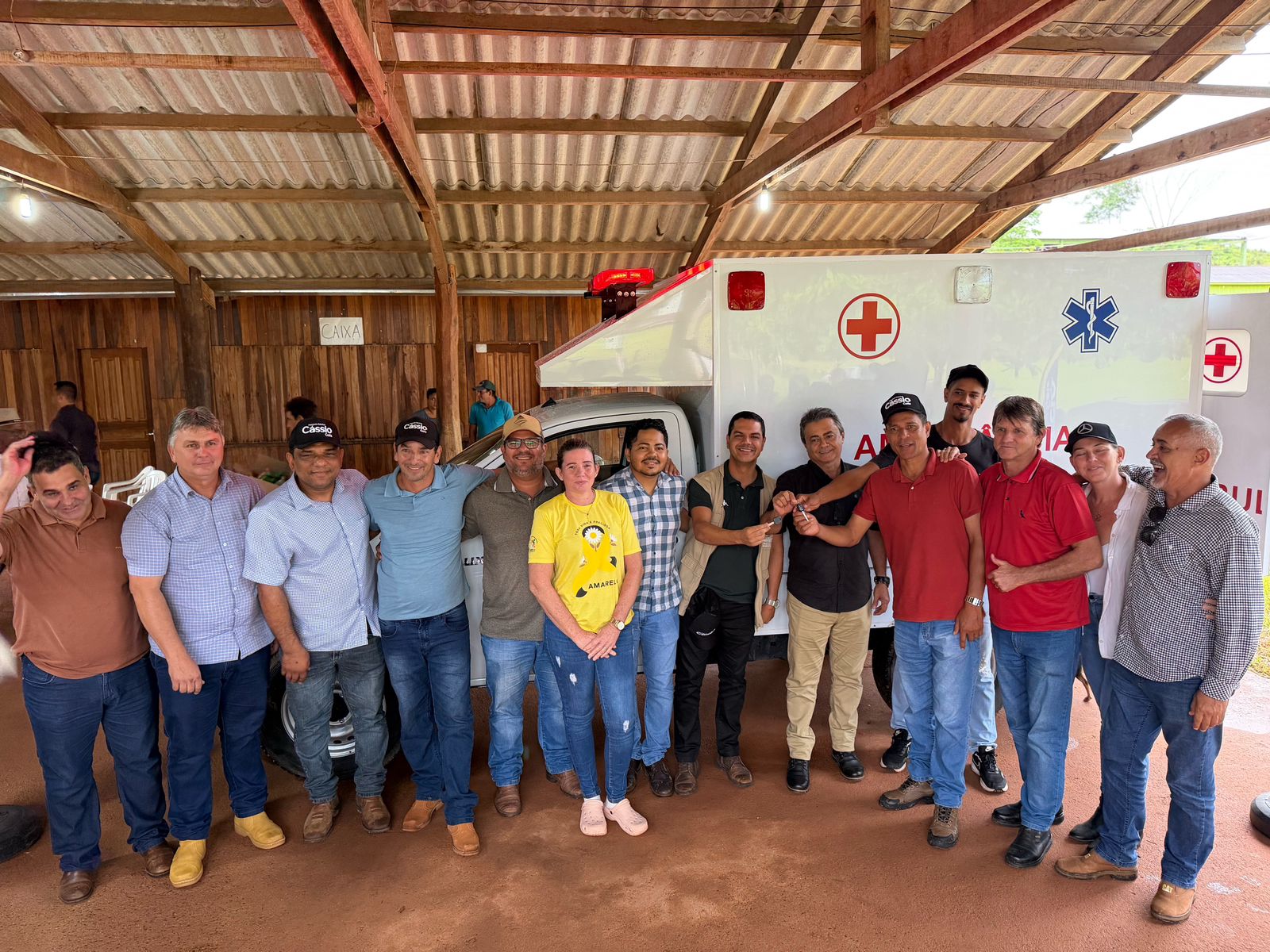 Cássio Gois garante socorro rápido e digno aos moradores do distrito 14 de Abril, em Espigão do Oeste