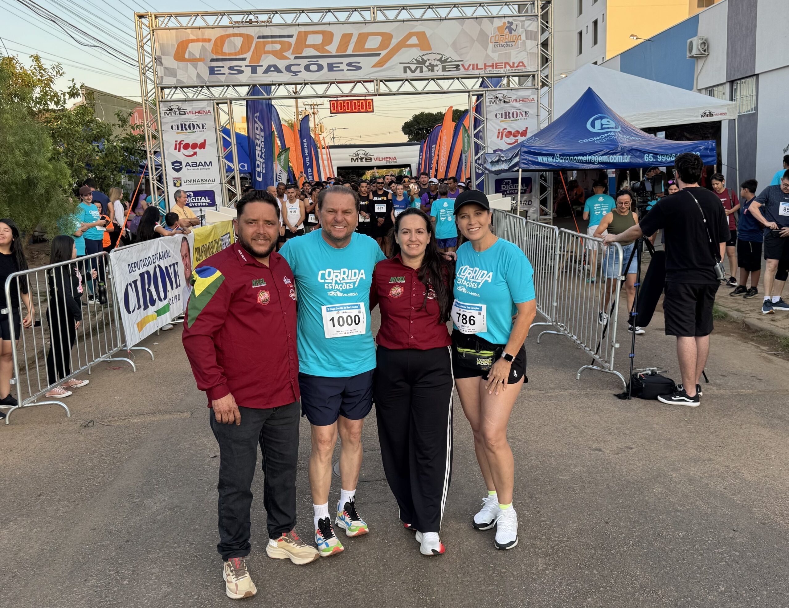Presidente de associação diz que apoio de Cirone foi decisivo para revolucionar as corridas de rua em RO