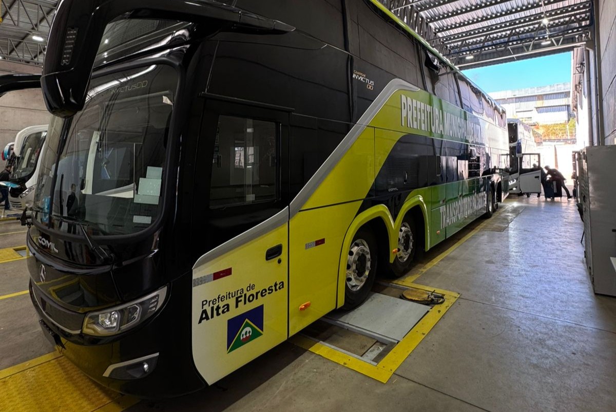 Jean Oliveira garante ônibus leito de mais de R$ 2 milhões para transporte de pacientes de Alta Floresta