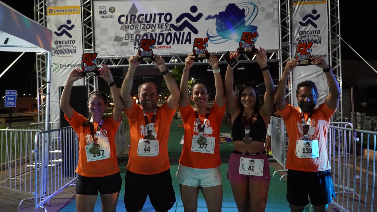 Corredores de vários municípios participam de Circuito Horizontes de Rondônia com apoio de Cirone
