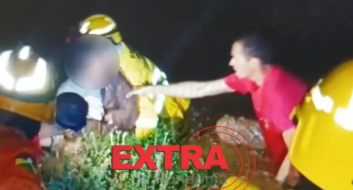 Mulher é resgatada depois de entrar em área de mata e rio em surto psicológico em RO