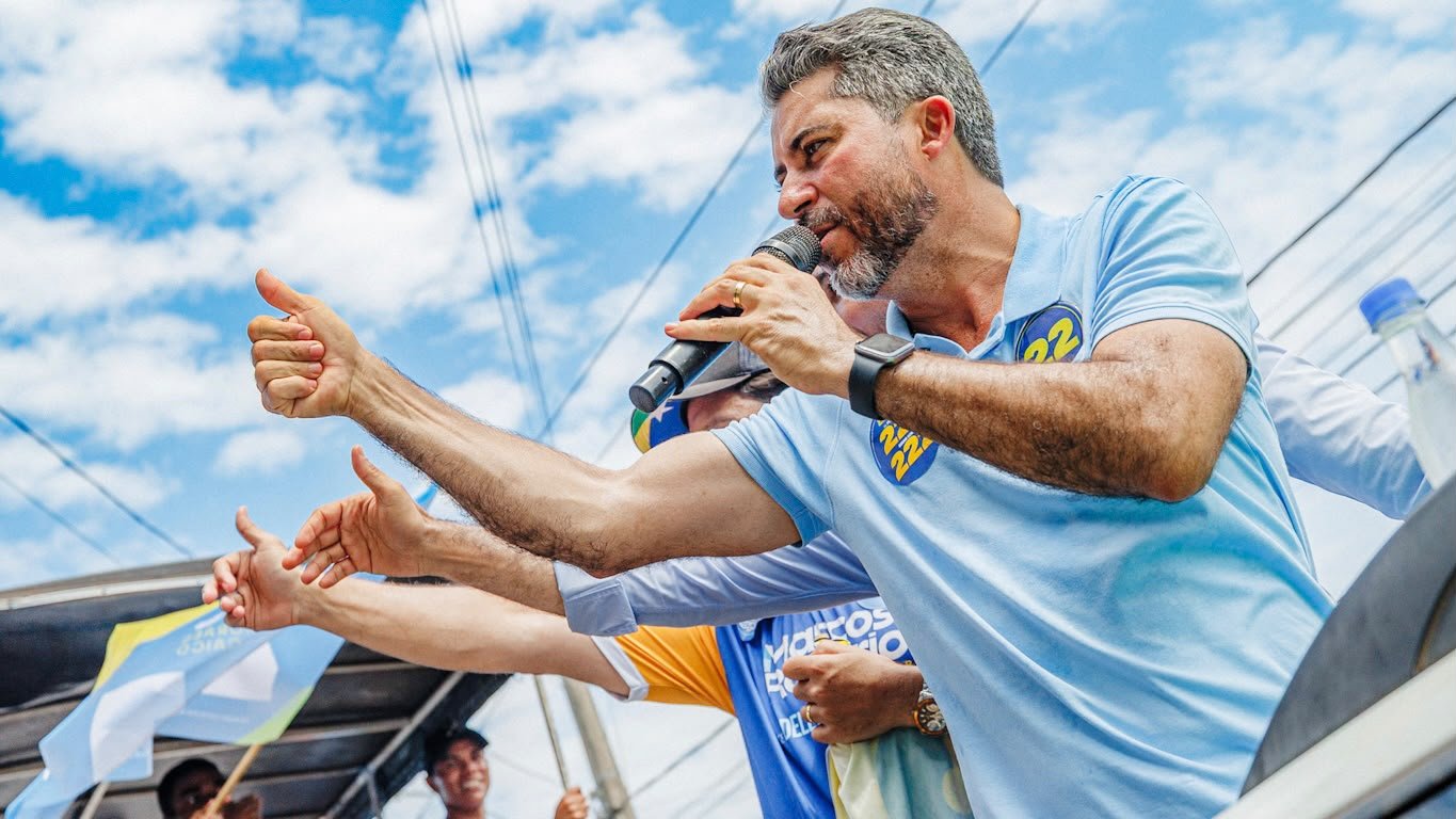 Marcos Rogério chega a 49,3% na conversão para votos válidos da Quaest em RO