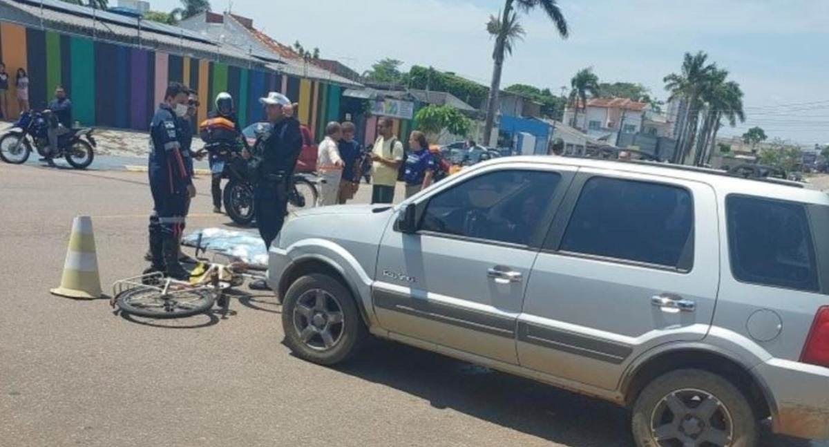 Idosa de 69 anos morre depois de carro avançar preferencial na capital