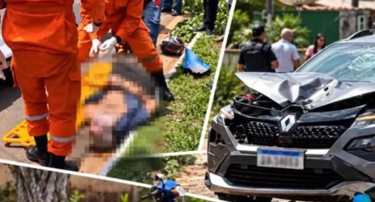 Motociclista morre depois de colisão entre Honda Biz e carro no interior do estado