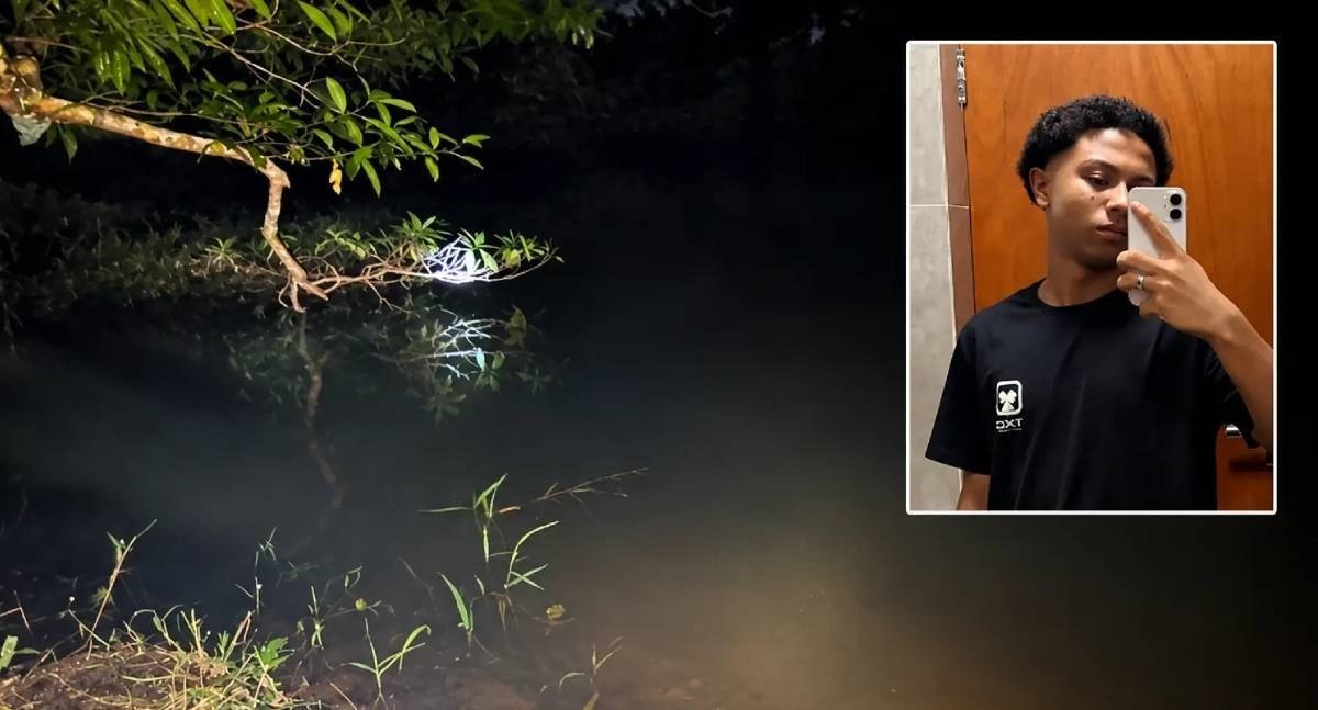 Jovem de 18 anos morre afogado depois de tentar atravessar rio no decorrer de pescaria com familiares em RO