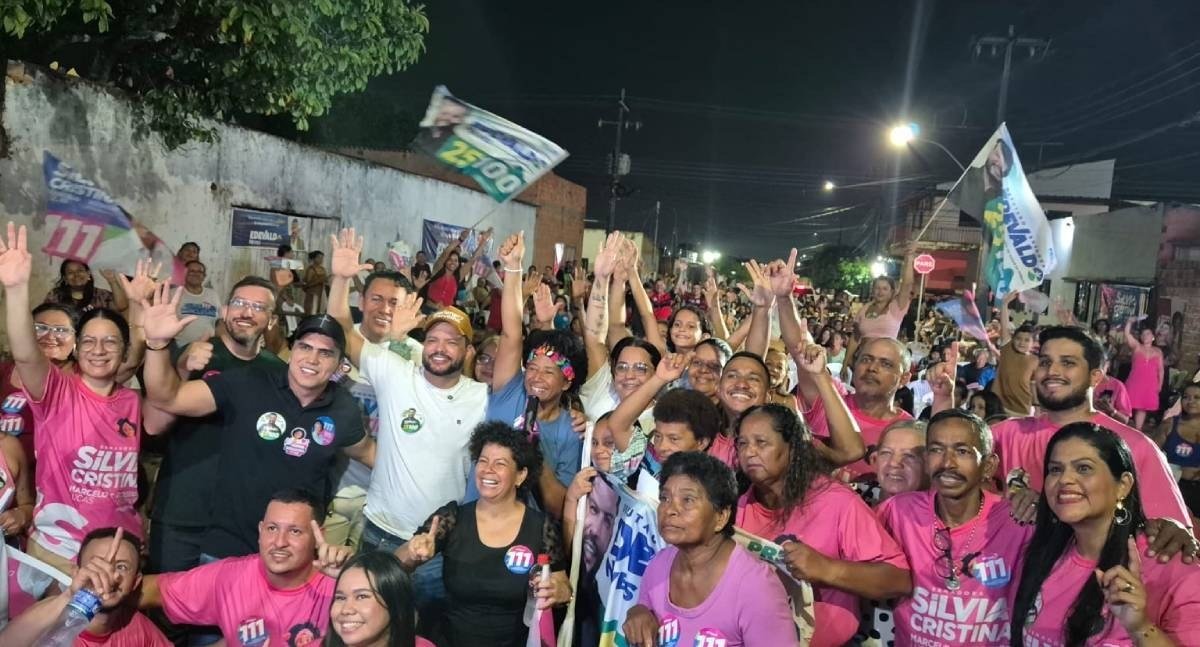 Multidão recebe Sílvia Cristina na Zona Sul da capital