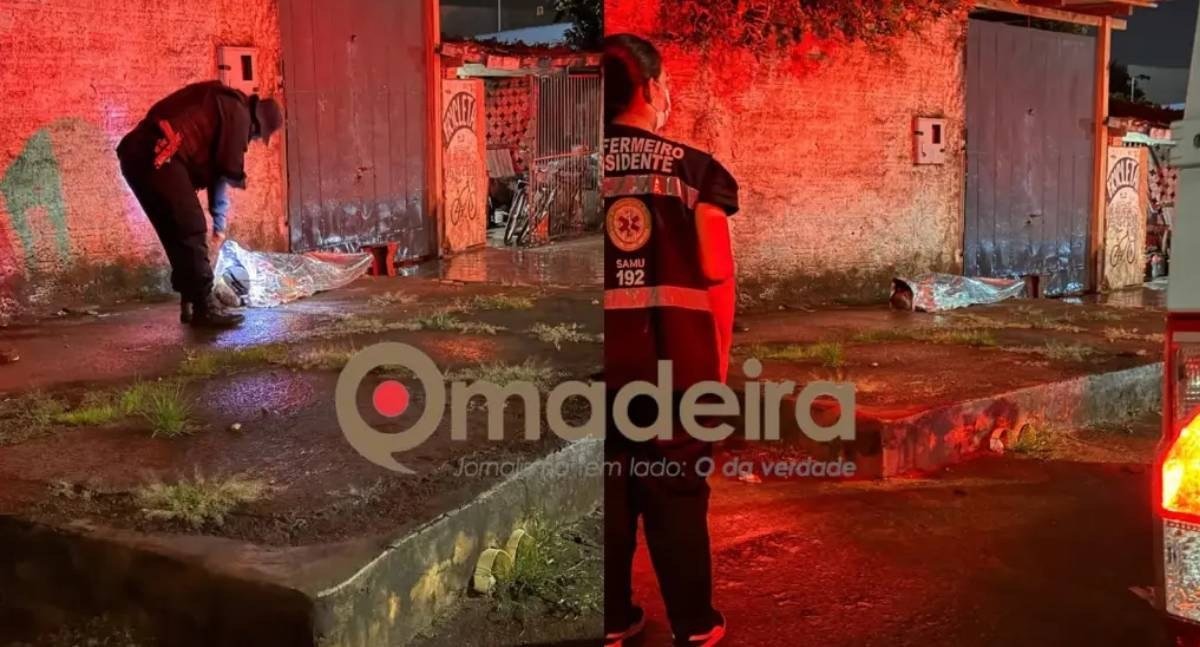 Homem é encontrado morto na calçada depois de reclamar de dores no peito em Porto Velho
