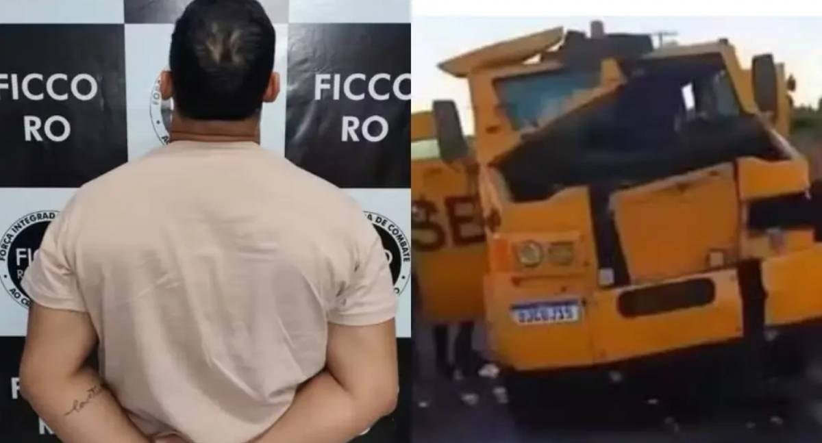 Homem investigado por ataque a carro-forte no Maranhão é preso em Rondônia