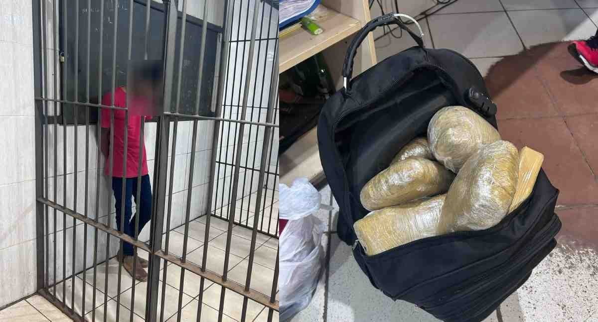 PRF apreende 17,6 kg de drogas depois de perseguição na BR-364