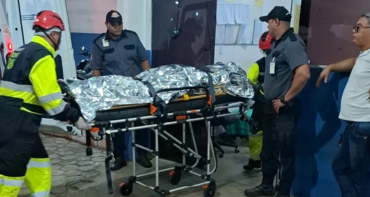 Casal fica ferido depois de moto atingir cachorro na BR-364 em Porto Velho