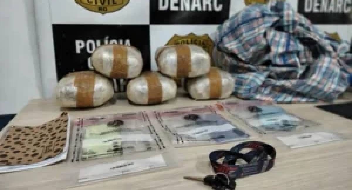 Polícia apreende 5 kg de skunk e prende suspeito na zona leste de Porto Velho