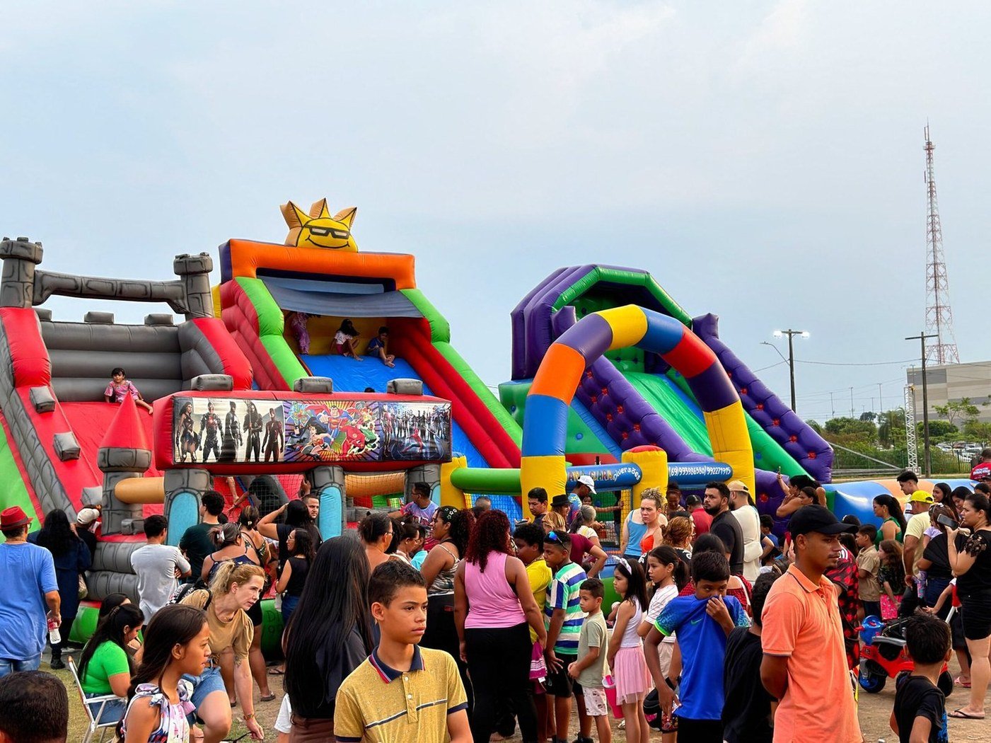 Parque da Cidade vira palco de diversão para milhares de crianças