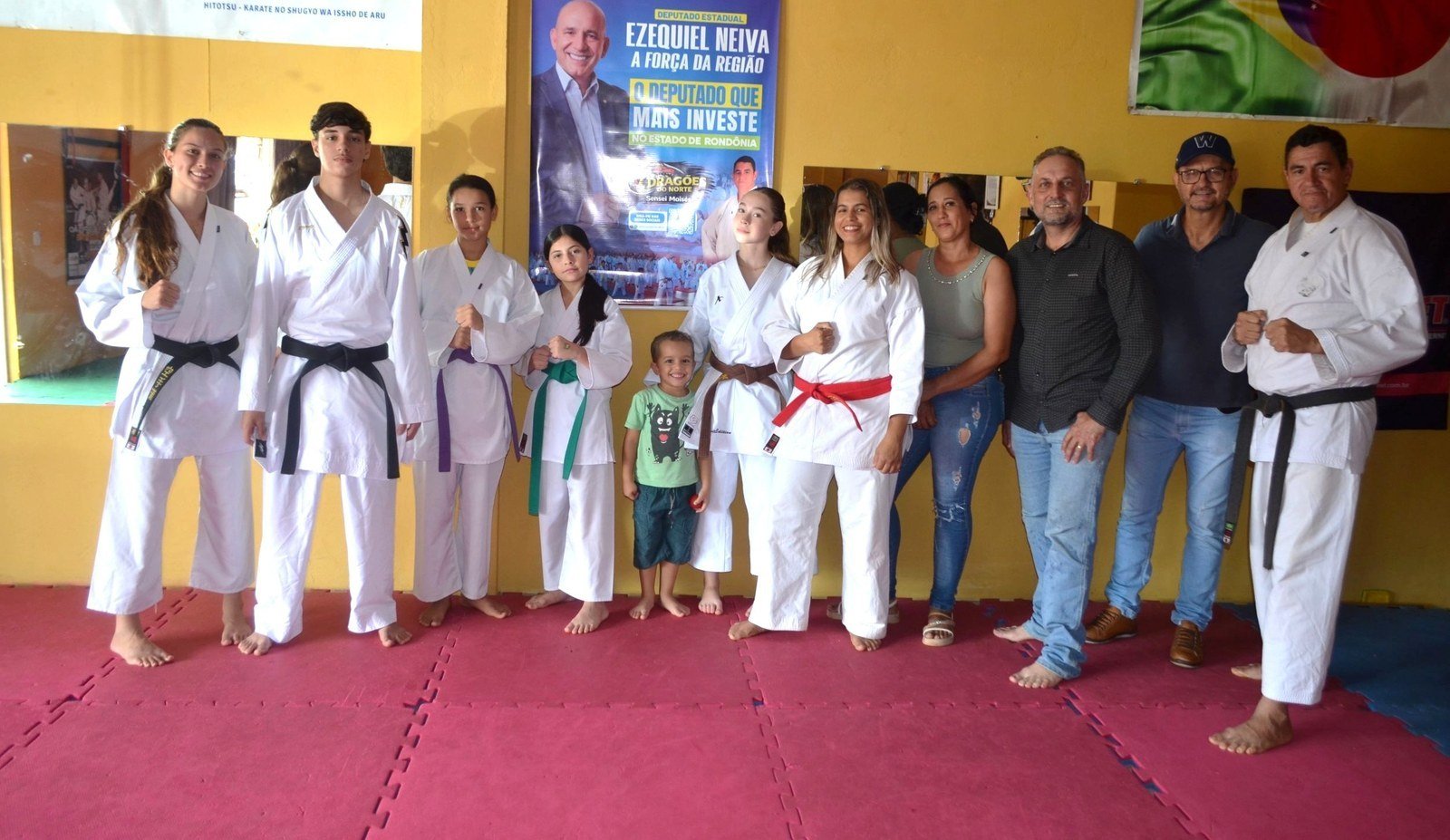 Deputado Ezequiel Neiva investe no esporte e contribui para valorização de talentos em Espigão d'Oeste