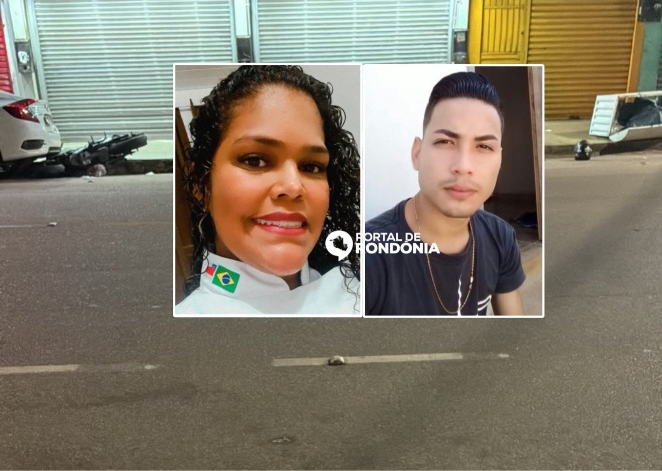 Casal de jovens morrem em grave acidente de moto na avenida Jatuarana