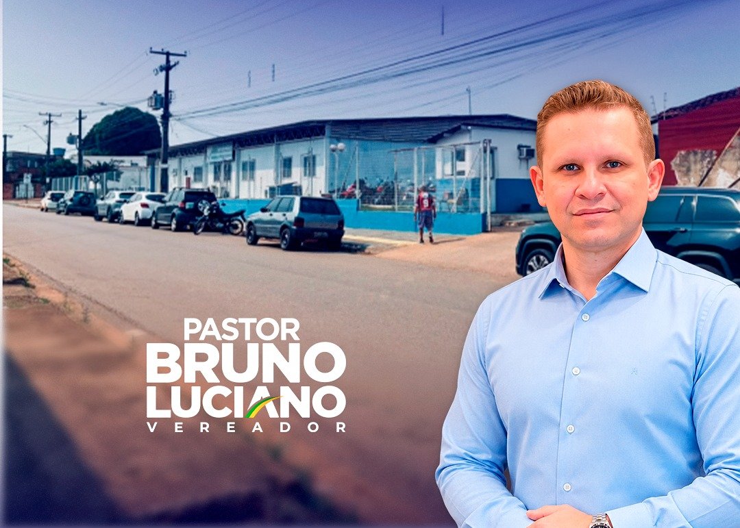 VEREADOR PASTOR BRUNO LUCIANO SOLICITA IMPLANTAÇÃO DE FAIXA DE PEDESTRES EM FRENTE À UNIDADE DE SAÚDE NO CALADINHO