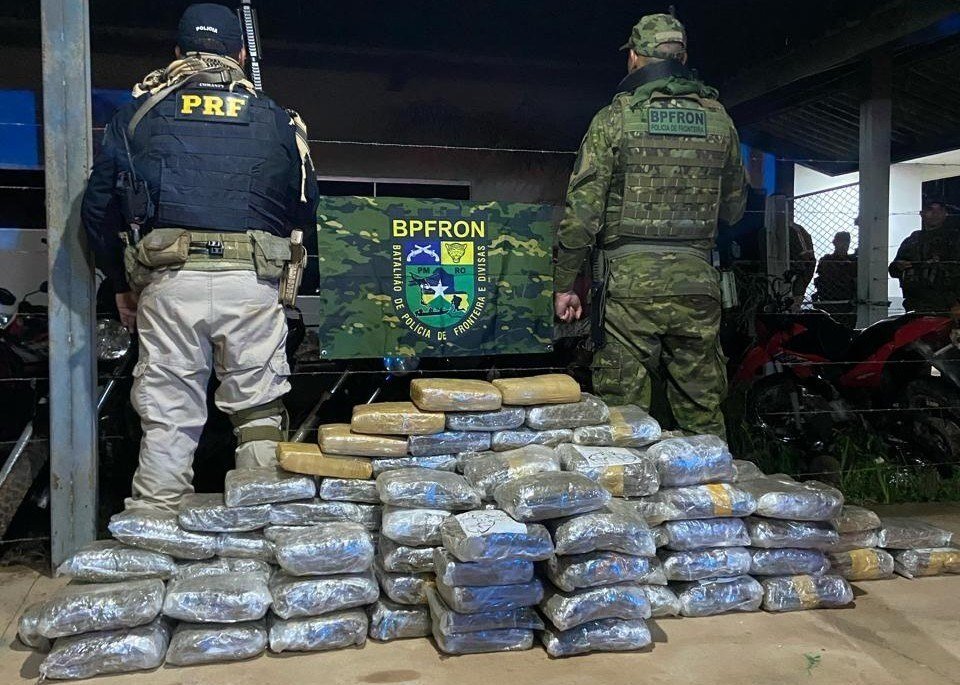 Mais de 100 kg de skunk são apreendidos em Nova Mutum Paraná durante operação policial; prejuízo ao tráfico ultrapassa R$ 1,3 milhão