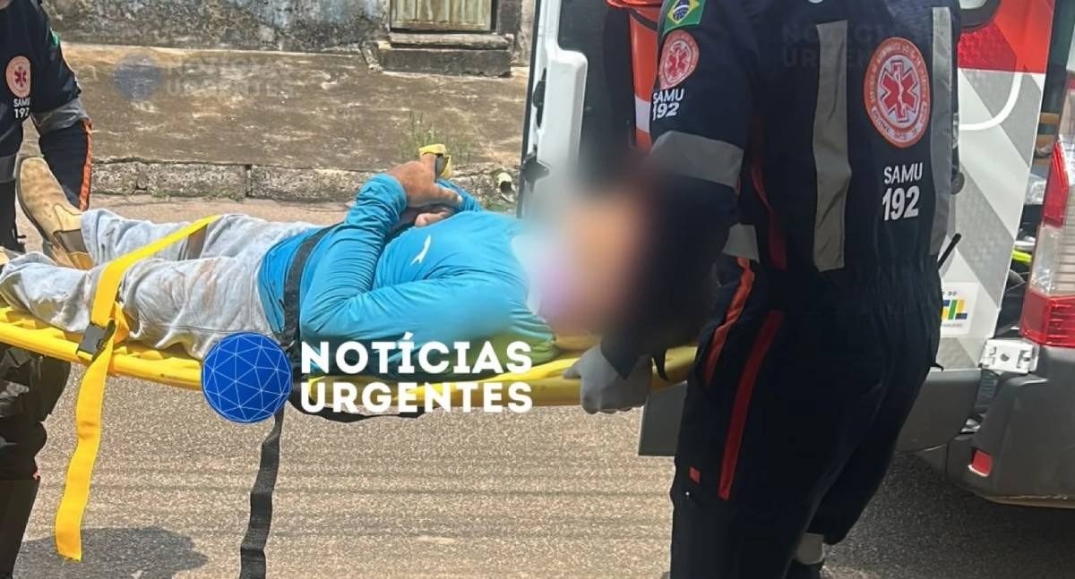 Idoso de 72 anos fica gravemente ferido após cair de telhado no bairro Marechal Rondon em Porto Velho