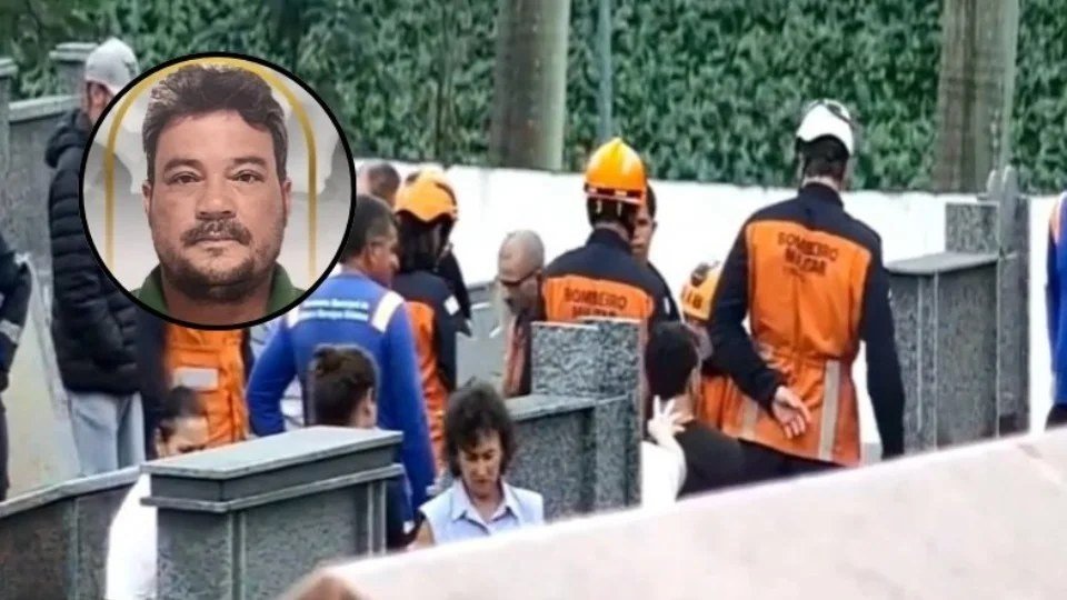 Homem vai a velório de amigo e morre ao cair em cova