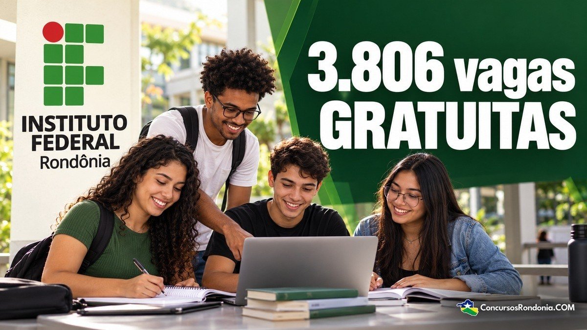 IFRO tem 3.806 vagas em graduação e cursos técnicos gratuitos