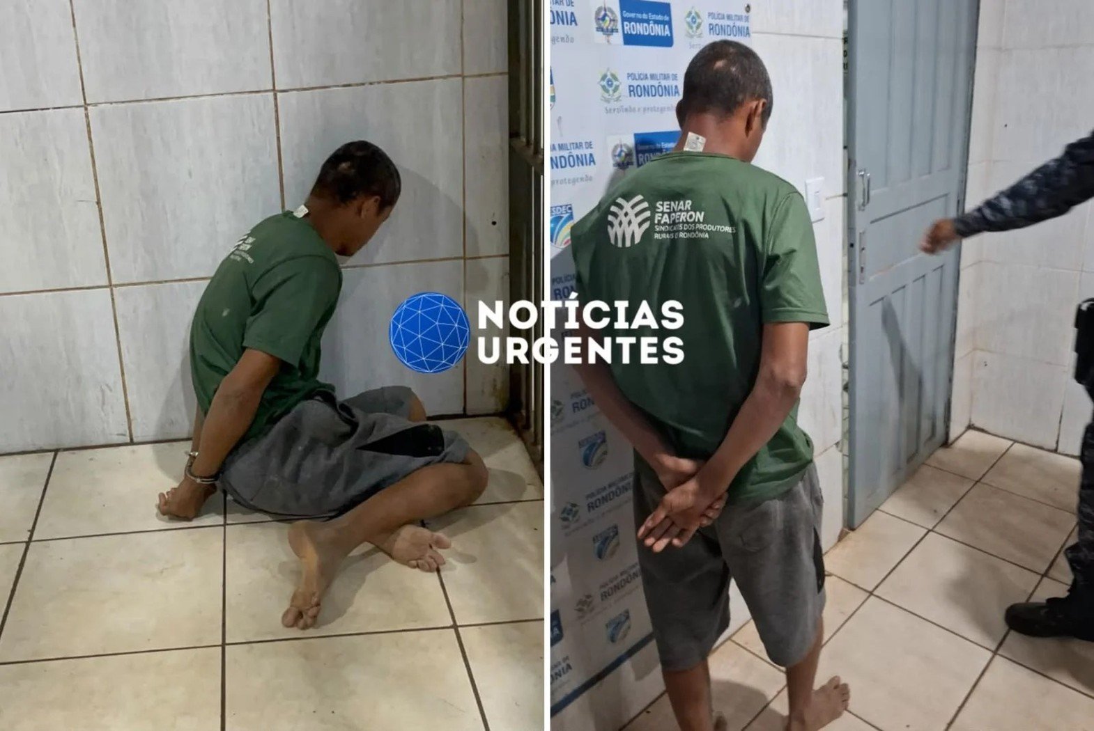 Caseiro é preso suspeito de abusar de criança de 6 anos – VEJA O VÍDEO