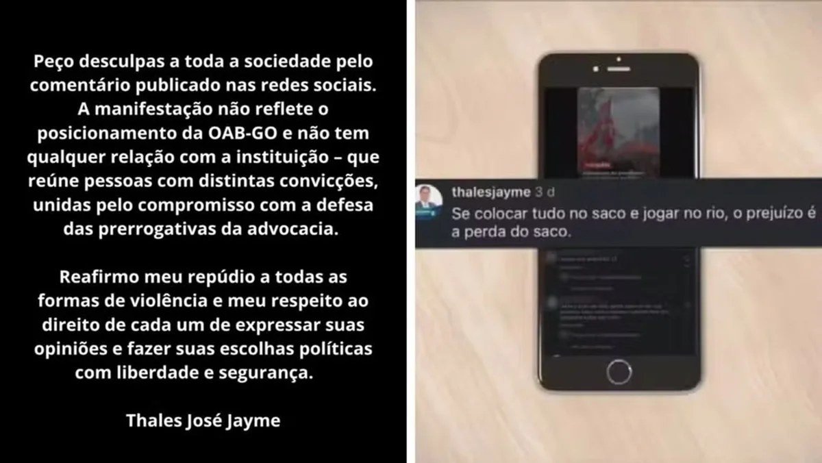 Dirigente da OAB pede desculpas após ofensas a petistas viralizarem