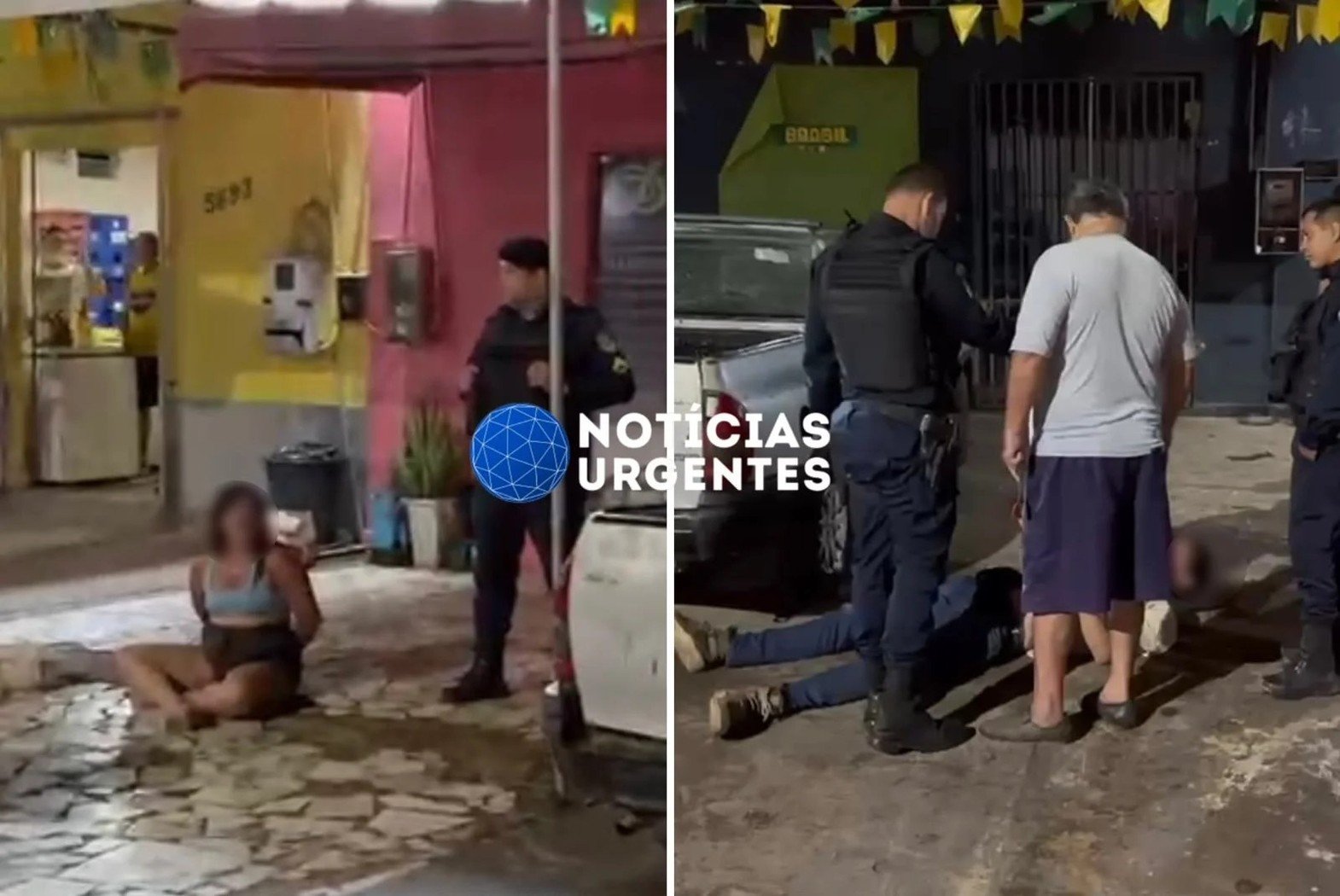 Mulher é presa ao ferir marido com garrafa quebrada após descobrir traição